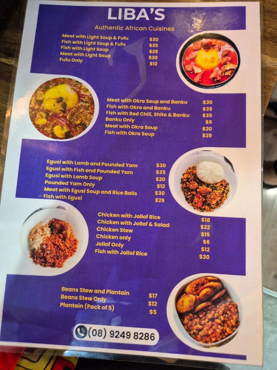 Menu photo 1