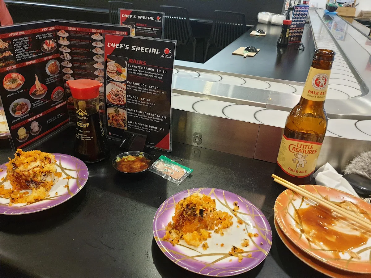 Menu, Yuu Sushi