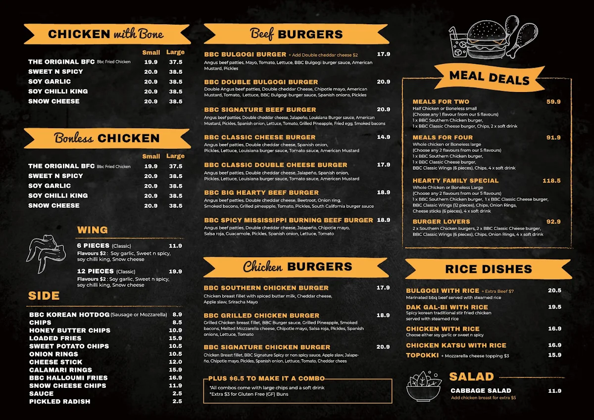 Menu photo 1