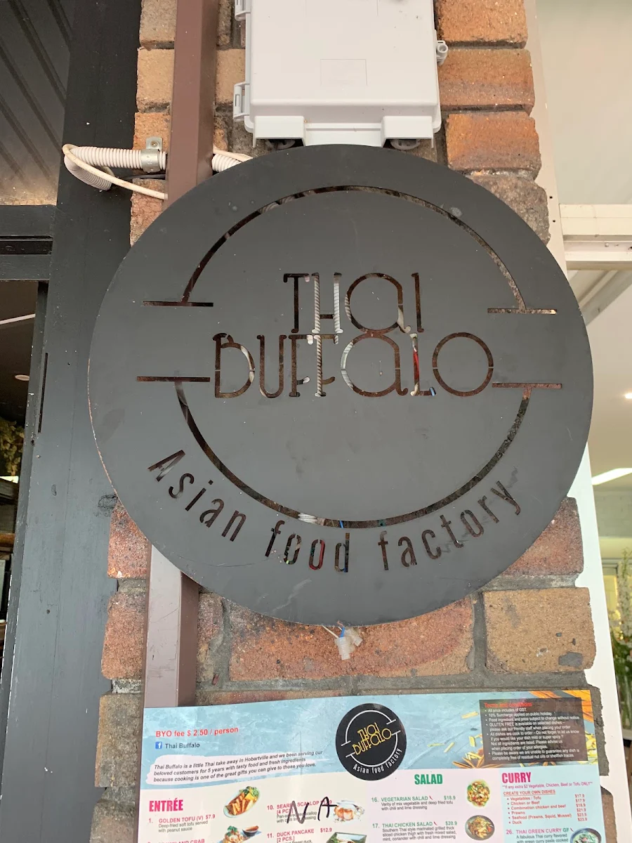 Menu, Thai Buffalo
