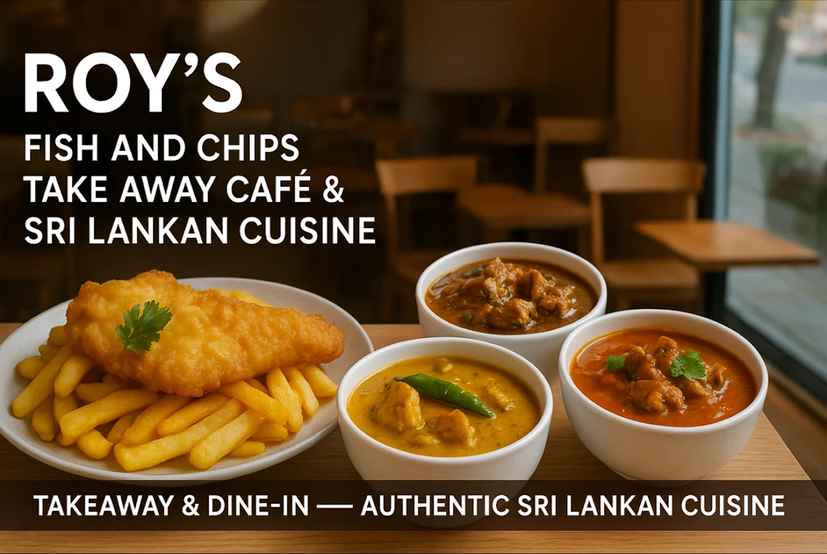 Food & drink, Roy's Fish and Chips Take Away Café & Sri Lankan Cuisine