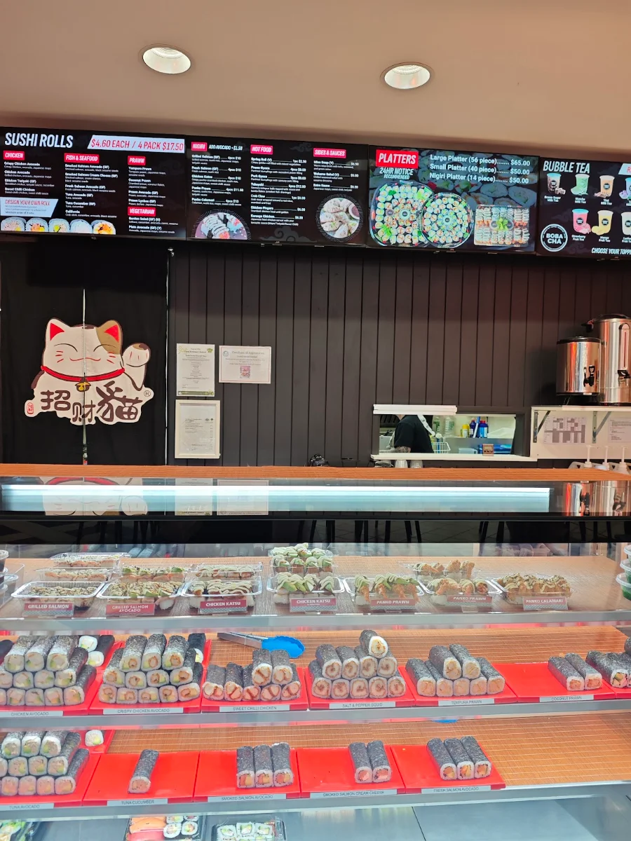 Menu, Sushi House Emerald Plaza