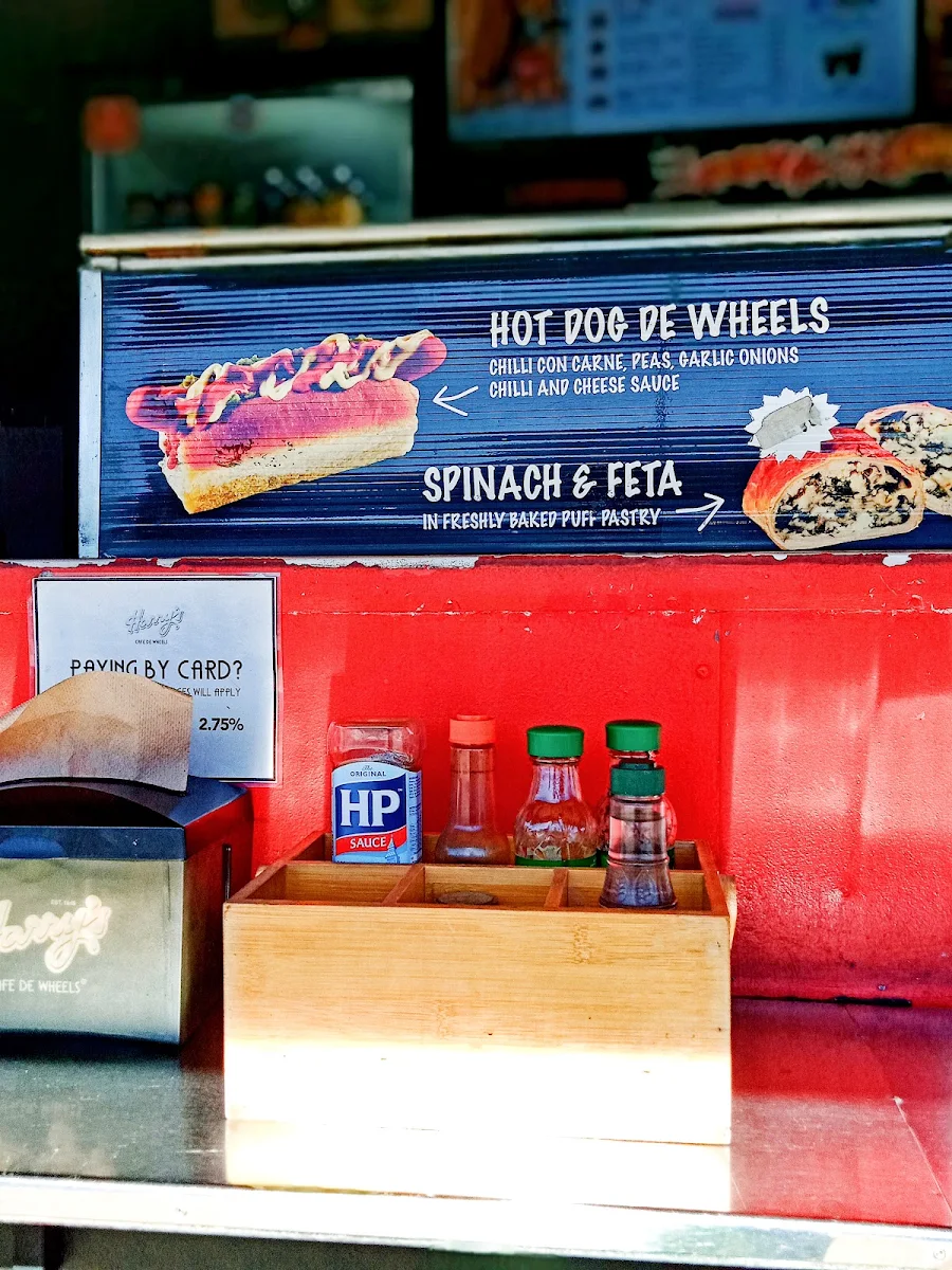 Menu, Harry's Café de Wheels - Liverpool