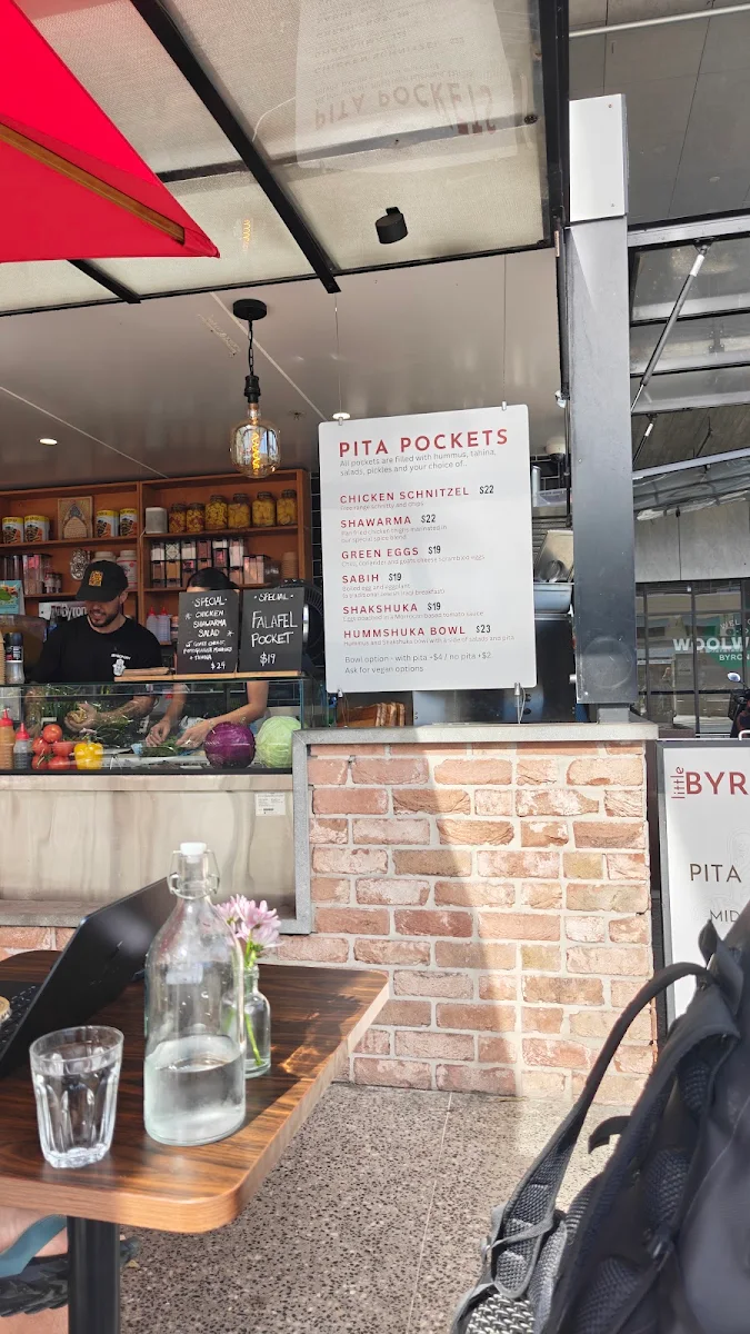 Menu, Little Byronian