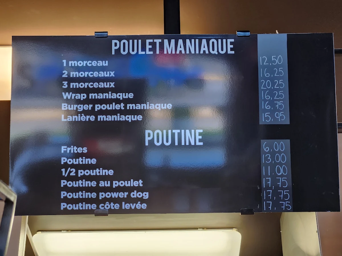 Menu, Restaurant Marchand