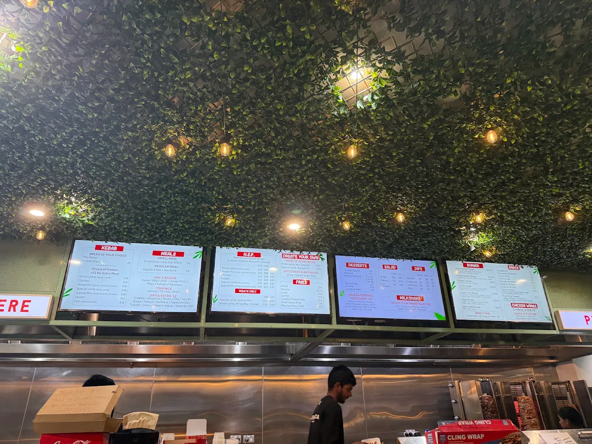 Menu, ILLEST KEBABS