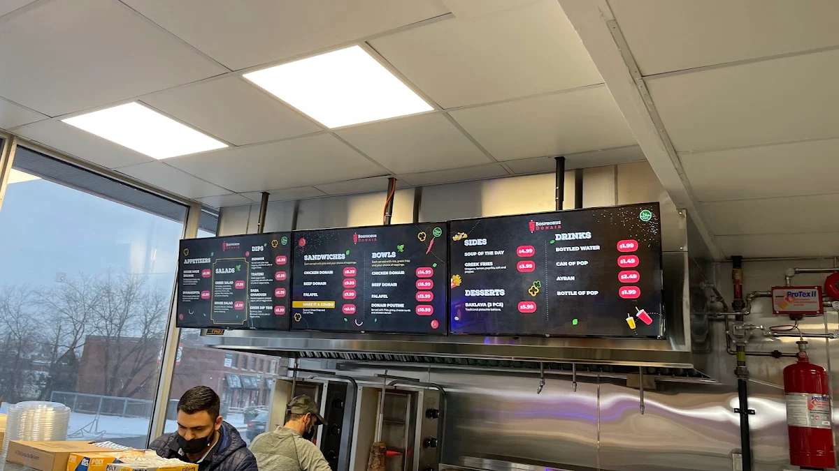 Menu, Bosphorus Donair