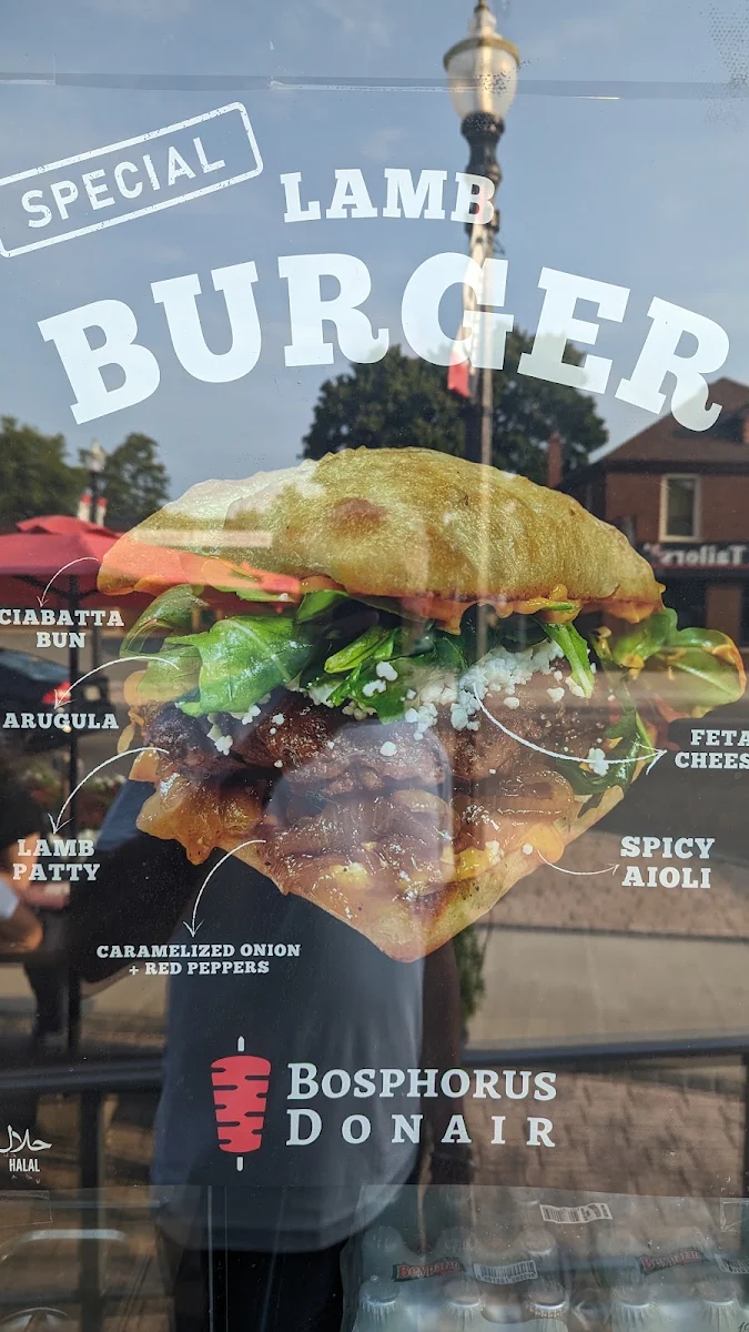 Menu, Bosphorus Donair