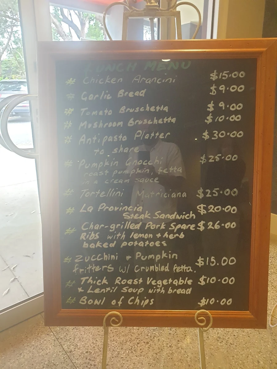 Menu, La Provincia