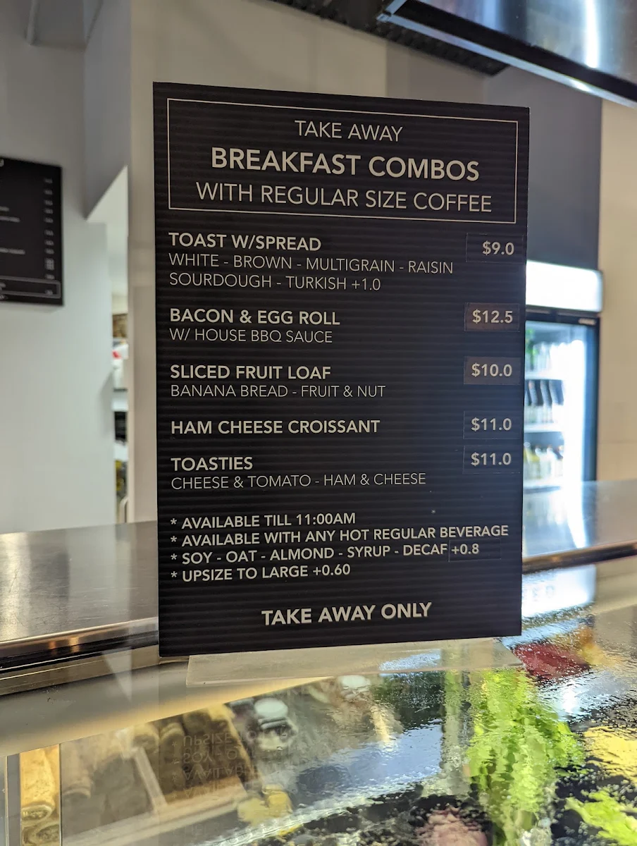 Menu, Blackseed Eatery