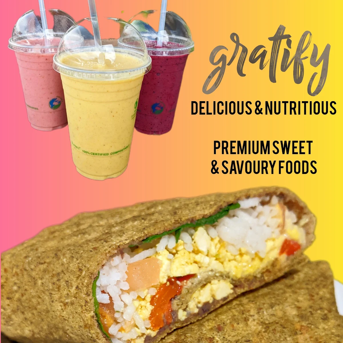 Food & drink, Gratify