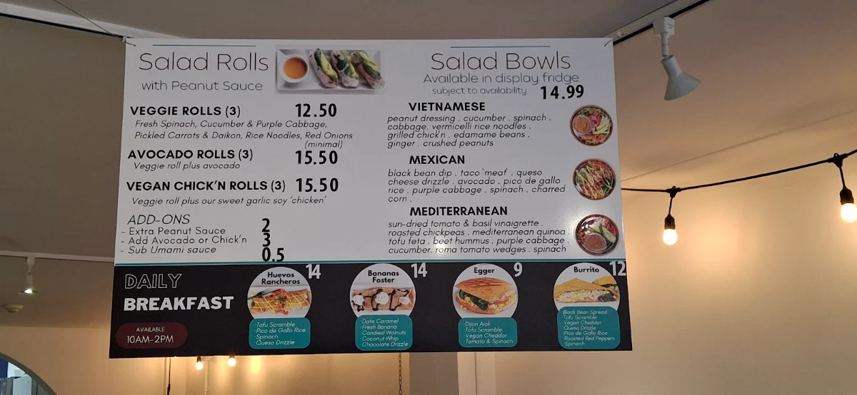 Menu, Gratify