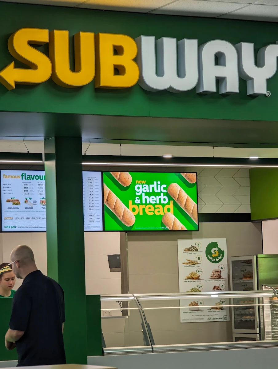 Menu, Subway Peninsula Link (Outbound)