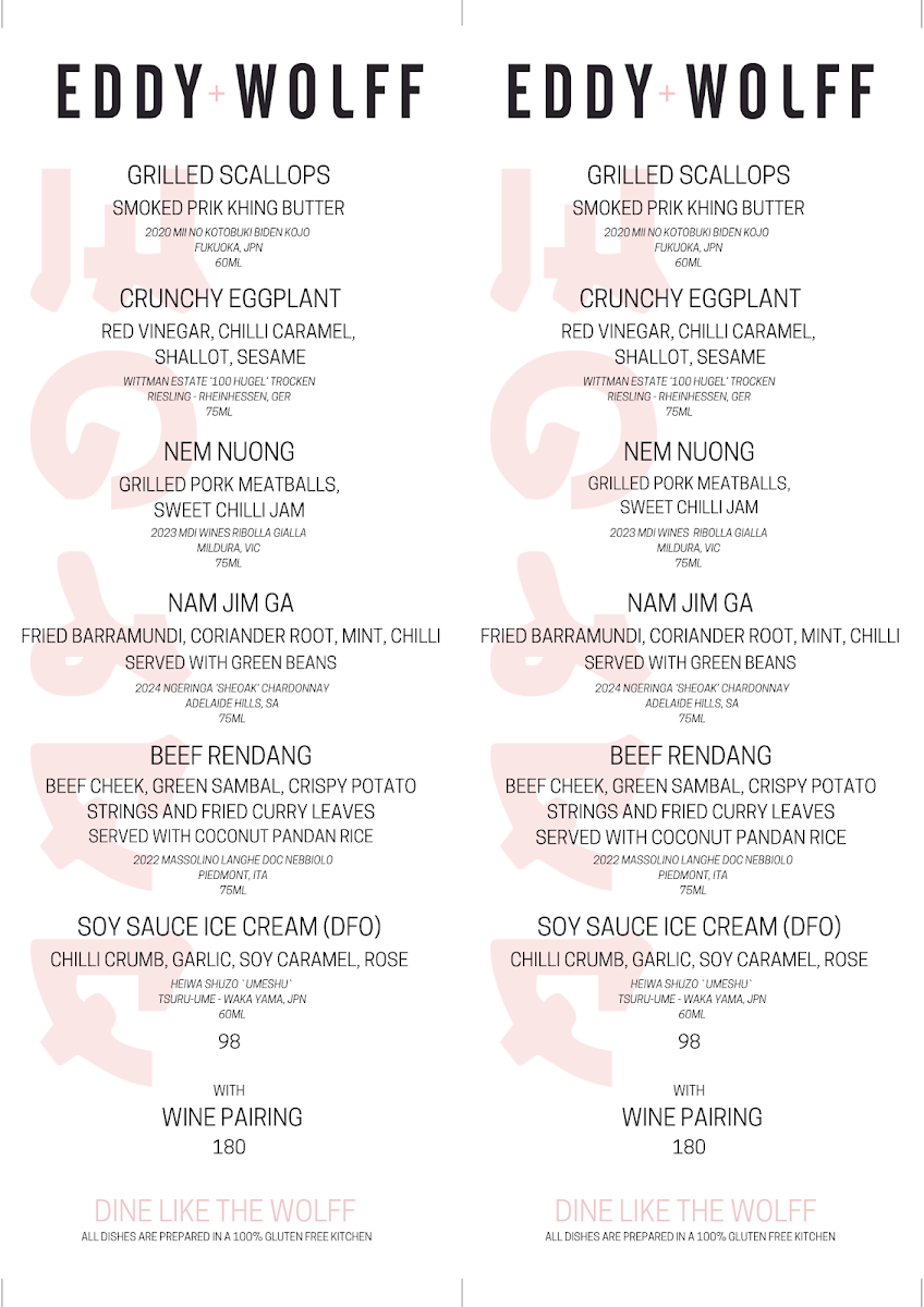 Menu photo 1