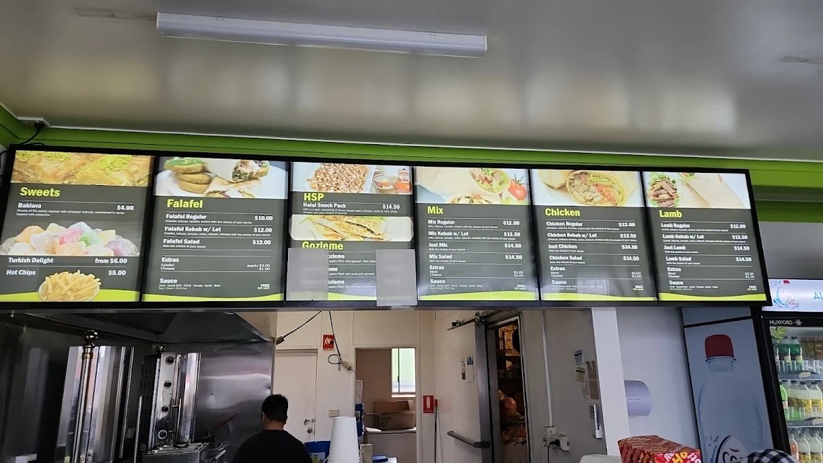 Menu, Banjo’s Bakery Café – Campbell Town