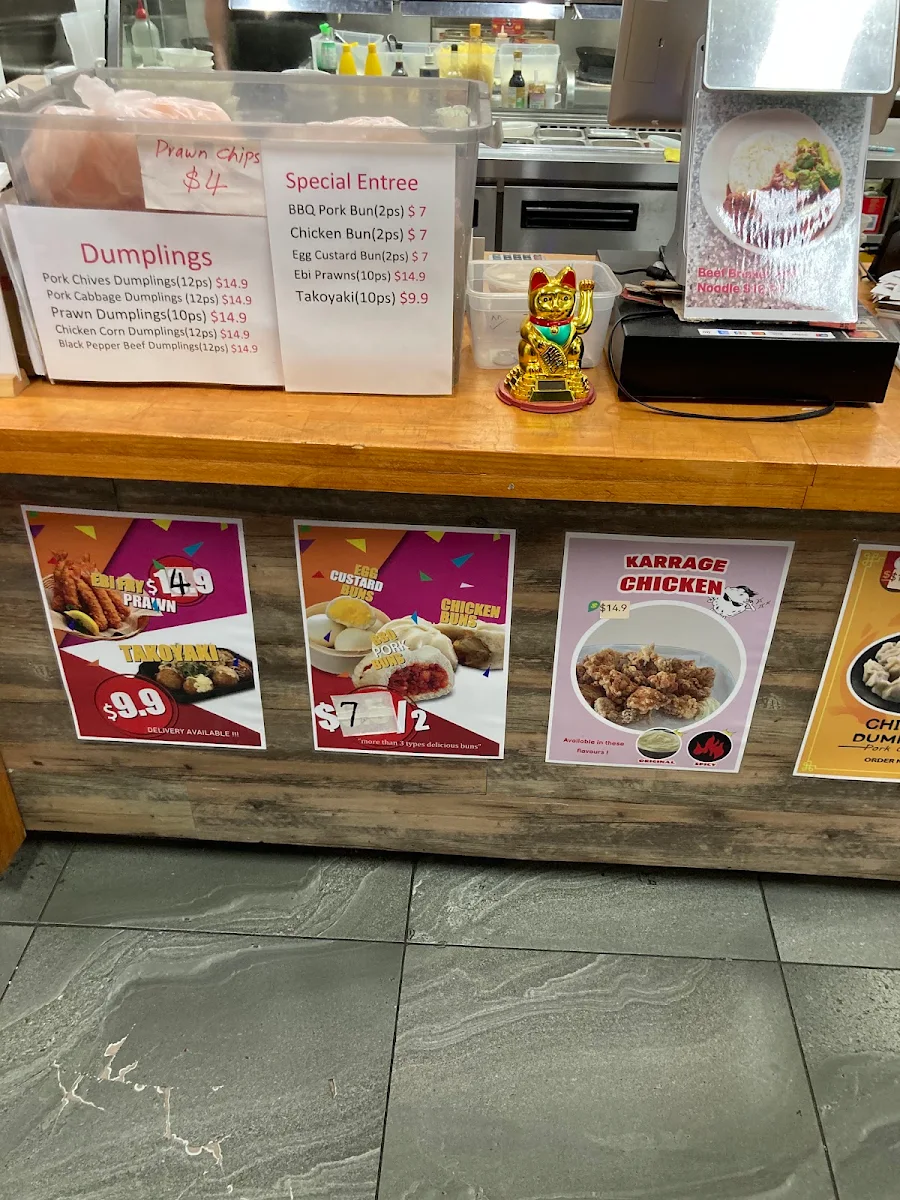 Menu, Bellygood Caboolture