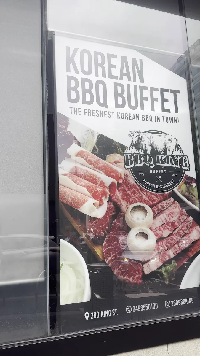 Menu, BBQ King