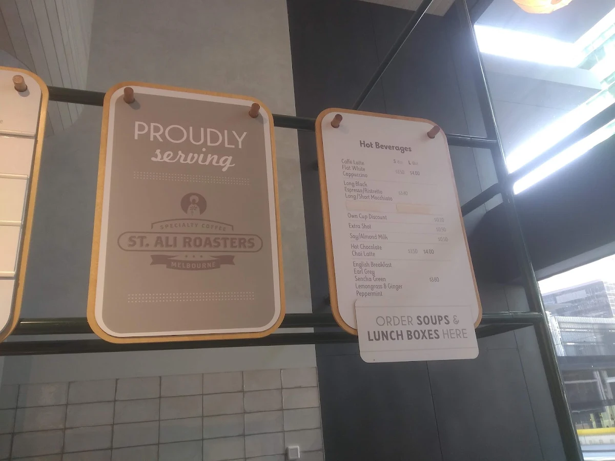 Menu, Bluebag Fresh