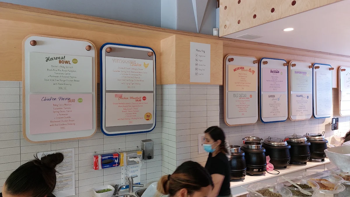 Menu, Bluebag Fresh