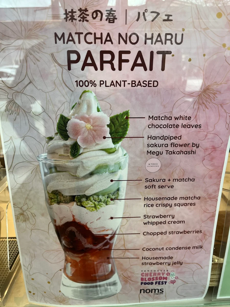 Menu, Whisk Matcha Cafe