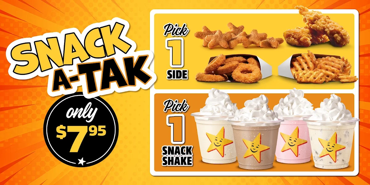 Menu, Carl's Jr. Kelso