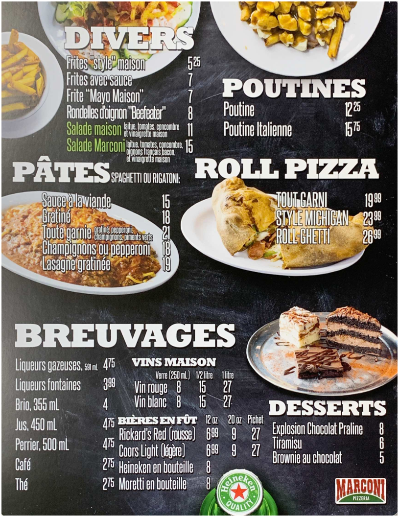 Menu photo 2
