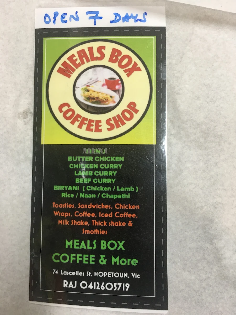 Menu photo 1