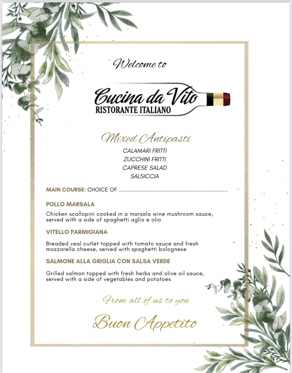 Menu photo 1