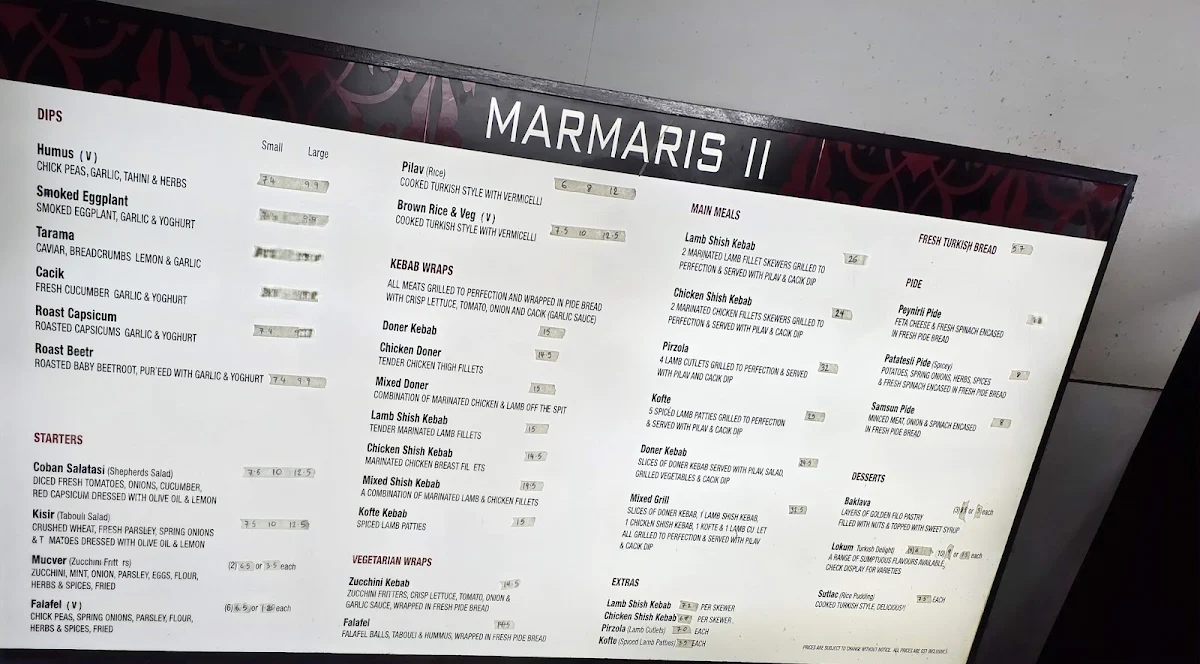 Menu photo 1