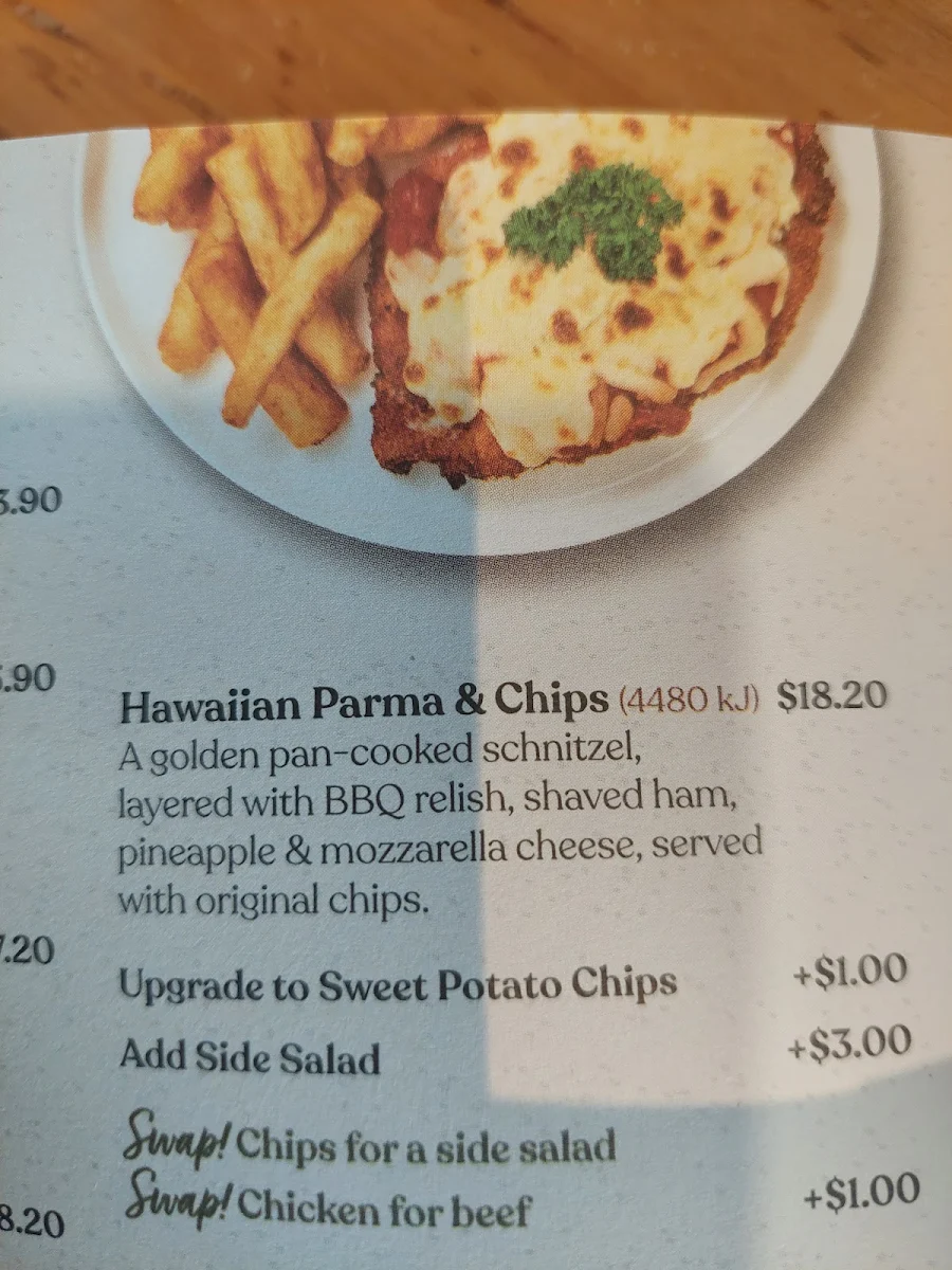 Menu, Schnitz Barkly Square