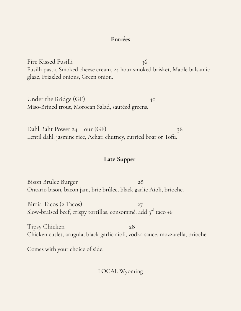 Menu photo 2