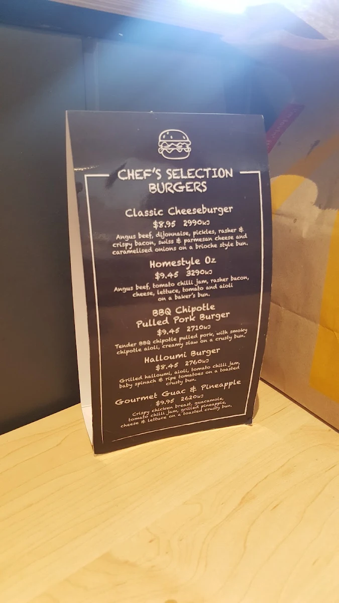 Menu, McDonald's Hoppers Crossing