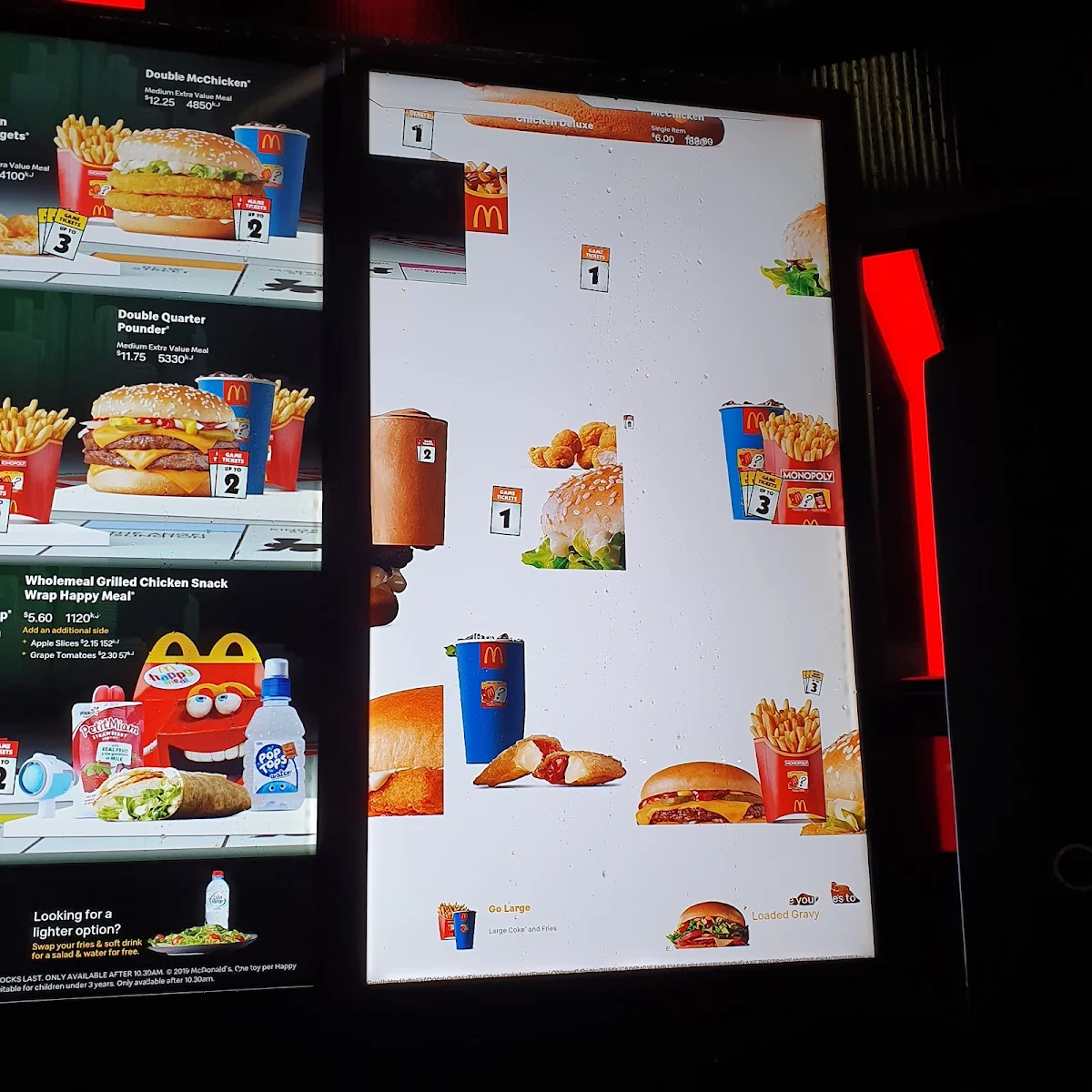 Menu, McDonald's Hoppers Crossing