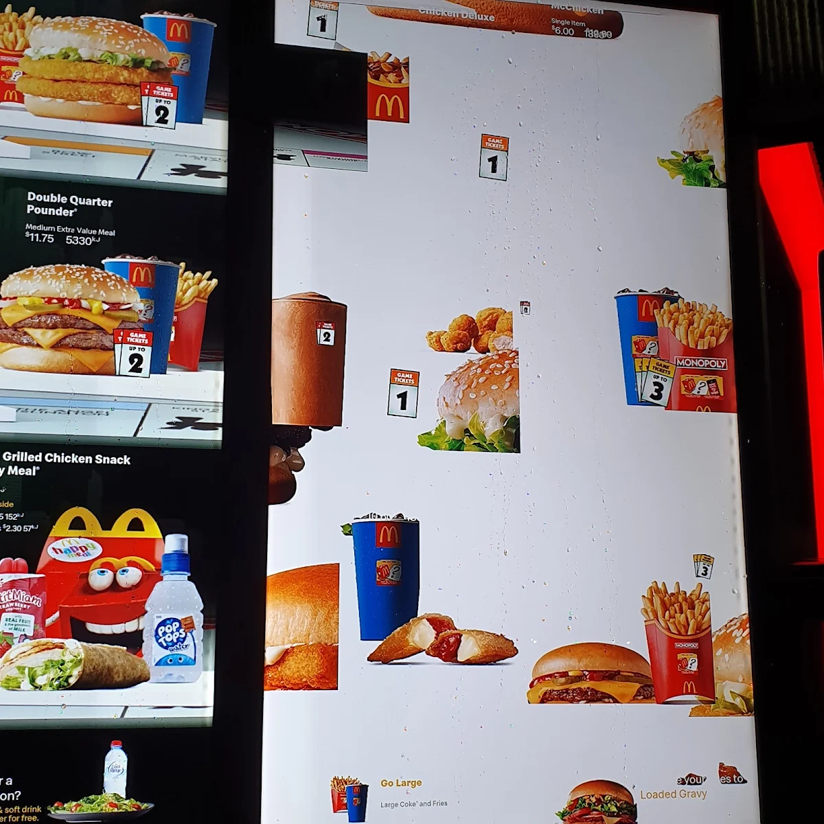 Menu, McDonald's Hoppers Crossing
