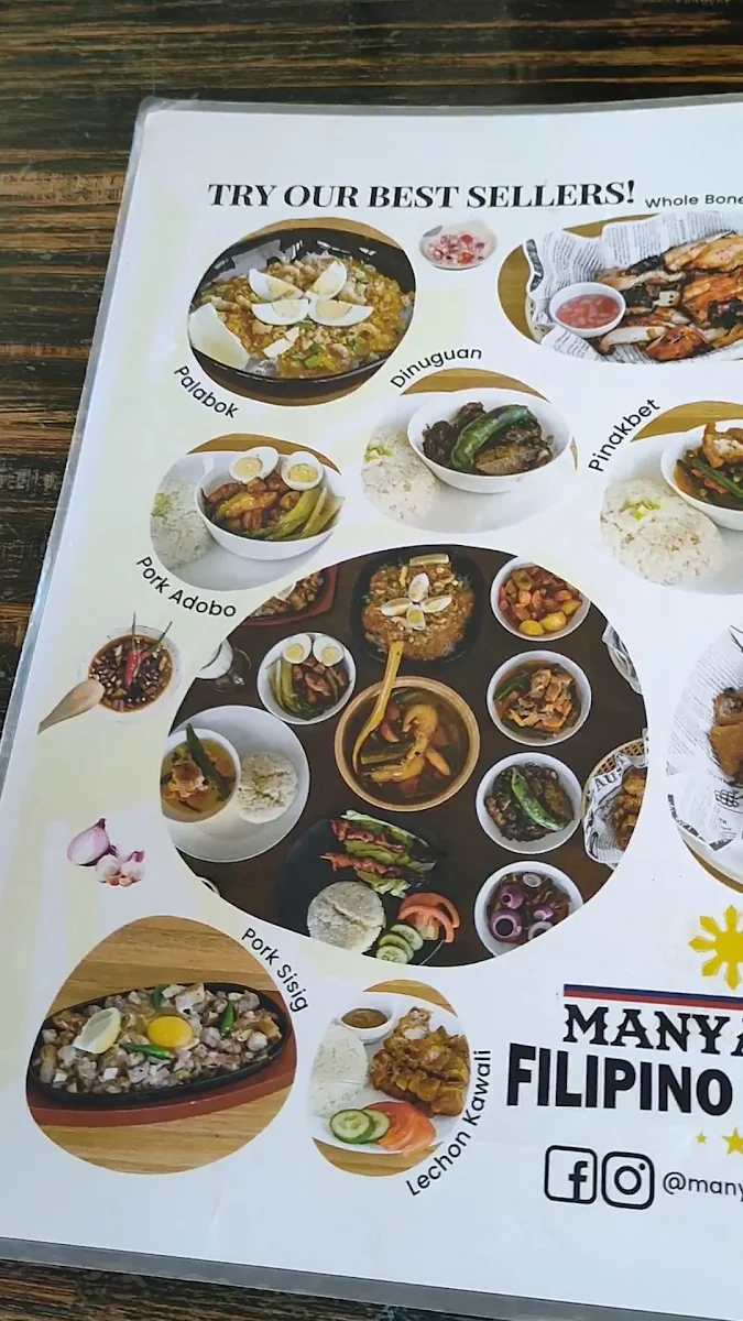 Menu, Manyaman Browns Plains