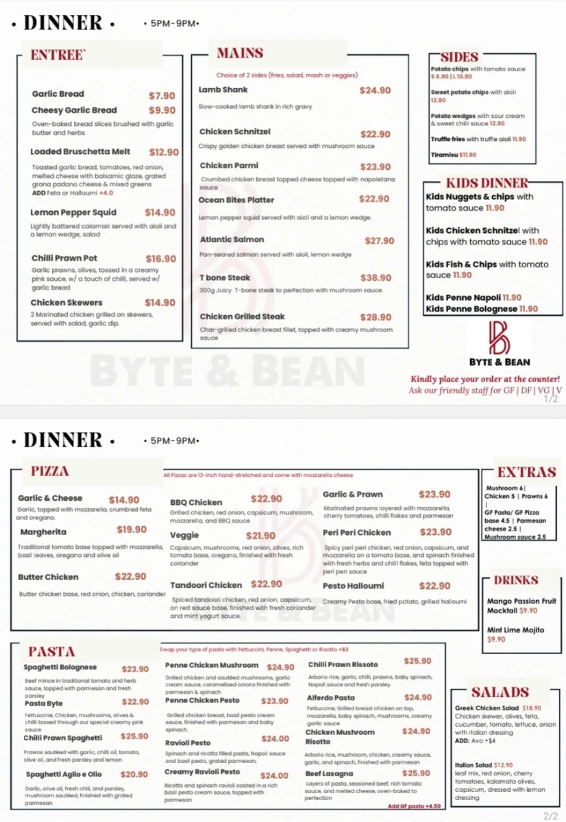 Menu photo 1