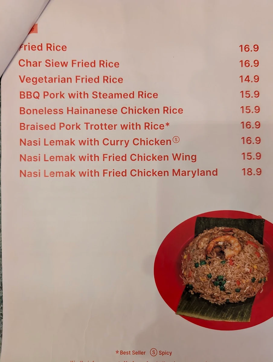 Menu, Uncle Eddie