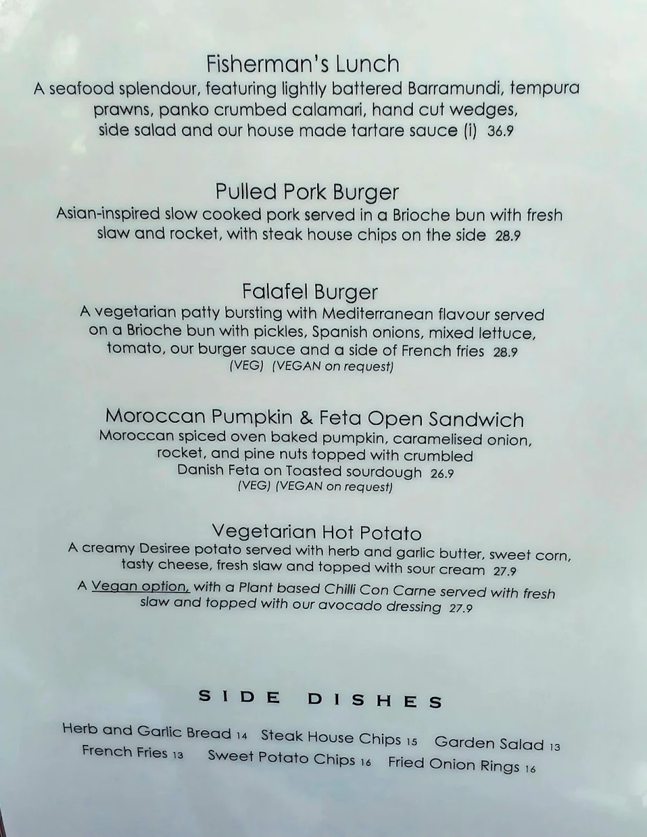 Menu, Fortnums Restaurant & Wedding Venue
