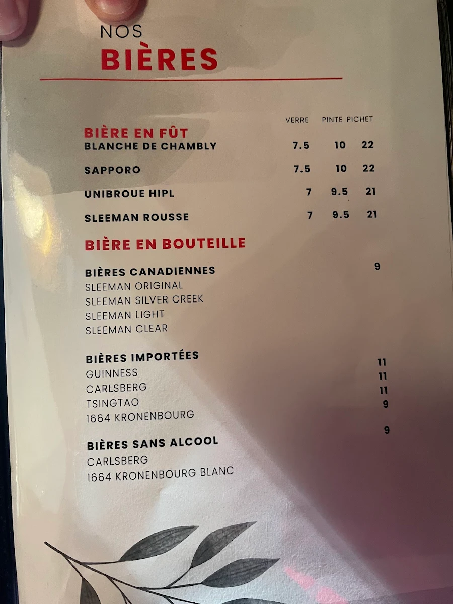 Menu, Shogun Sushi 🍣