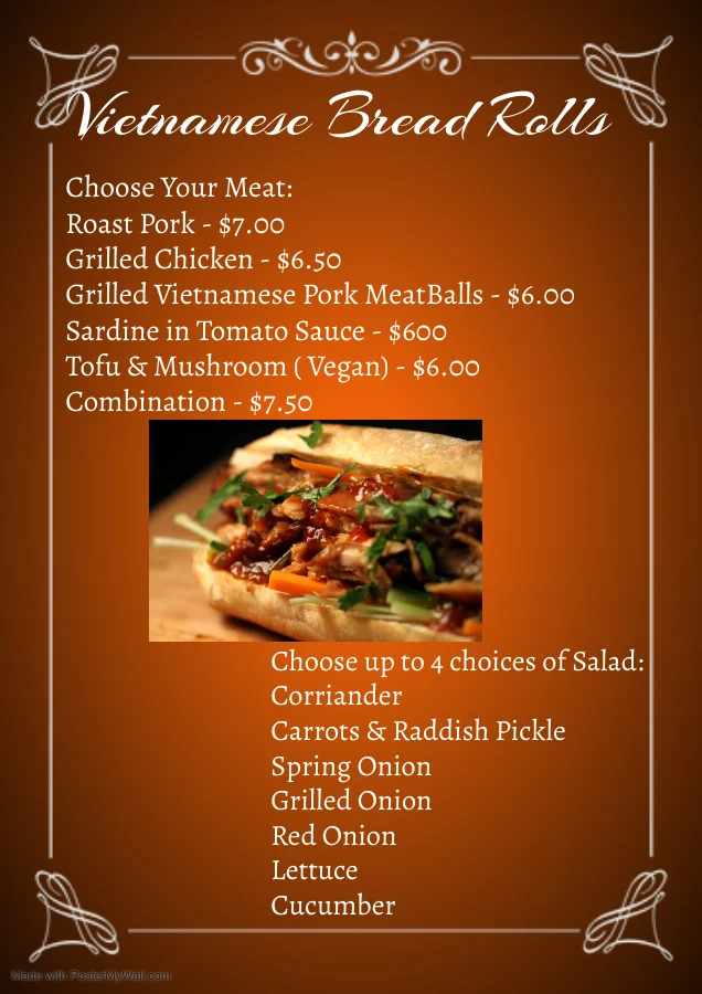 Menu, Next Grill