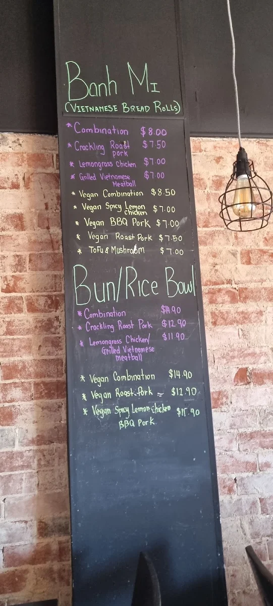 Menu, Next Grill