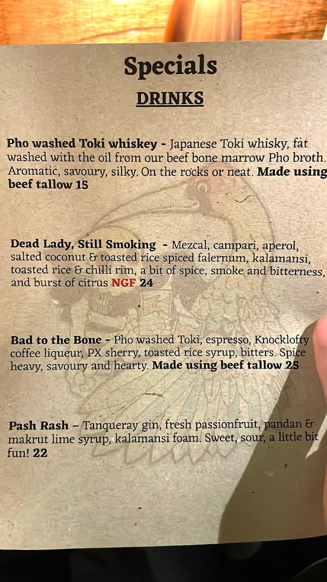 Menu, Lost in Asia