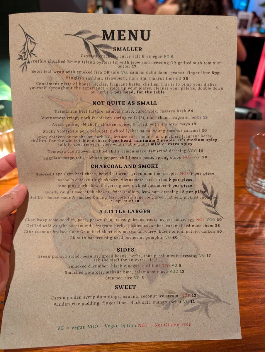 Menu, Lost in Asia