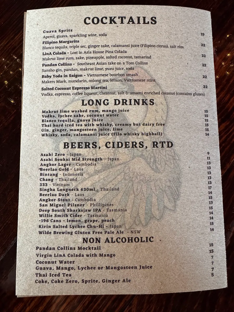 Menu, Lost in Asia