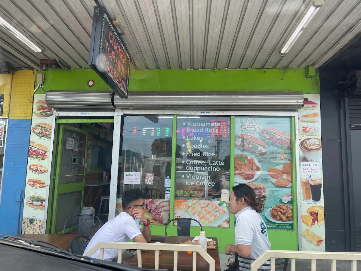 Menu, VN Wrap & Roll - Sunshine North