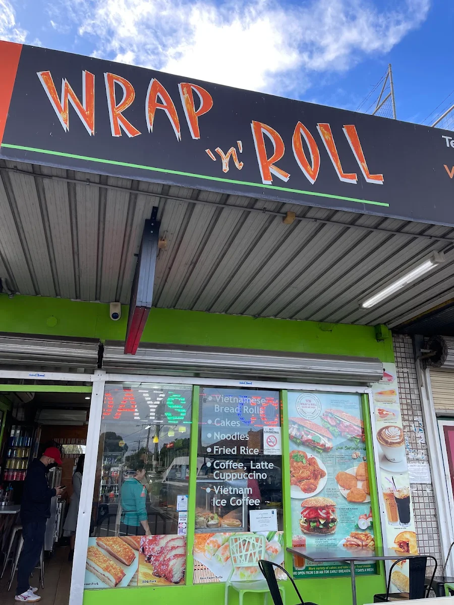 Menu, VN Wrap & Roll - Sunshine North