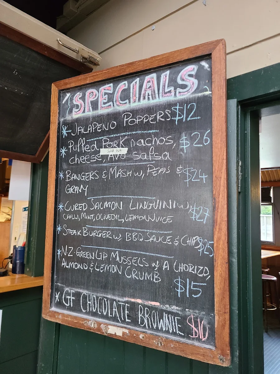 Menu, Rails Kitchen