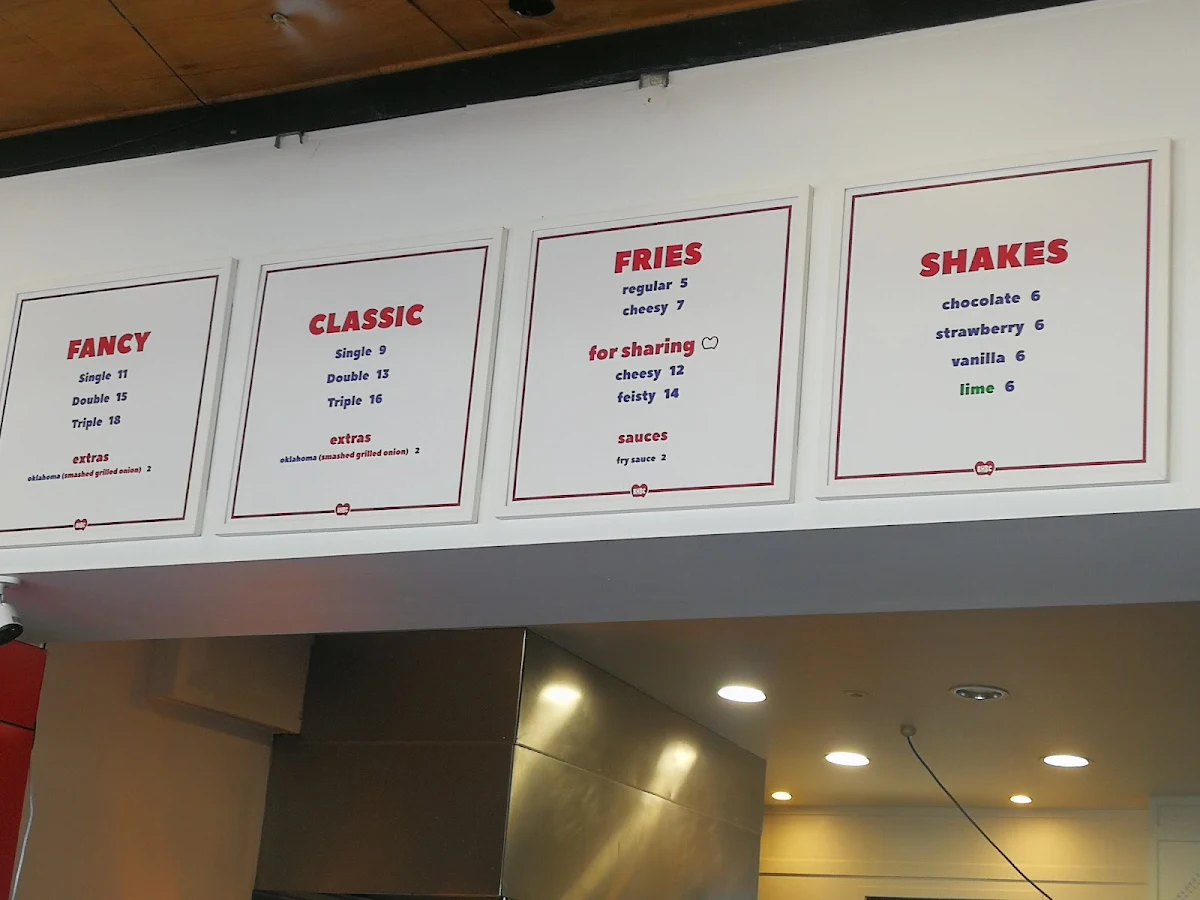 Menu, Broken Hearts Burger Club - Ashgrove