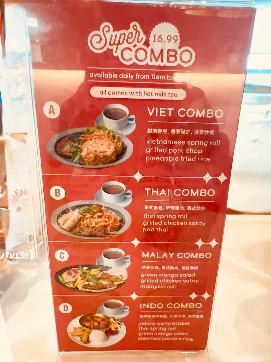 Menu, Saigon Star Restaurant