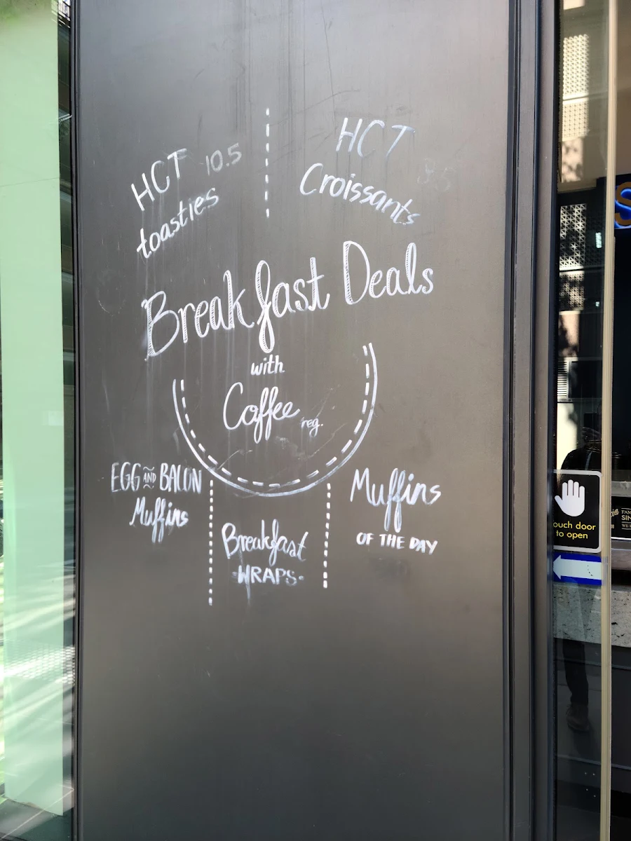 Menu, Sargon Cafe